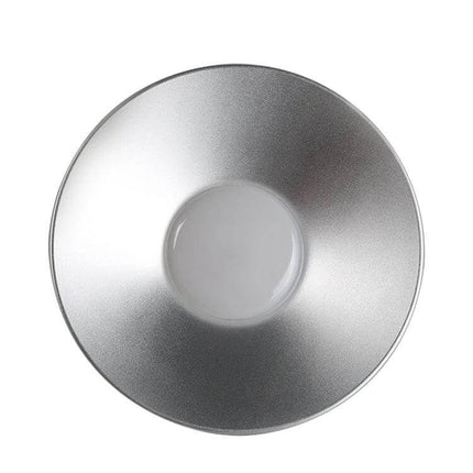 LED Mining Lamp Explosion-Proof Work Light For Warehouse – top-down view of silver thickened aluminum housing high-bay industrial LED work light