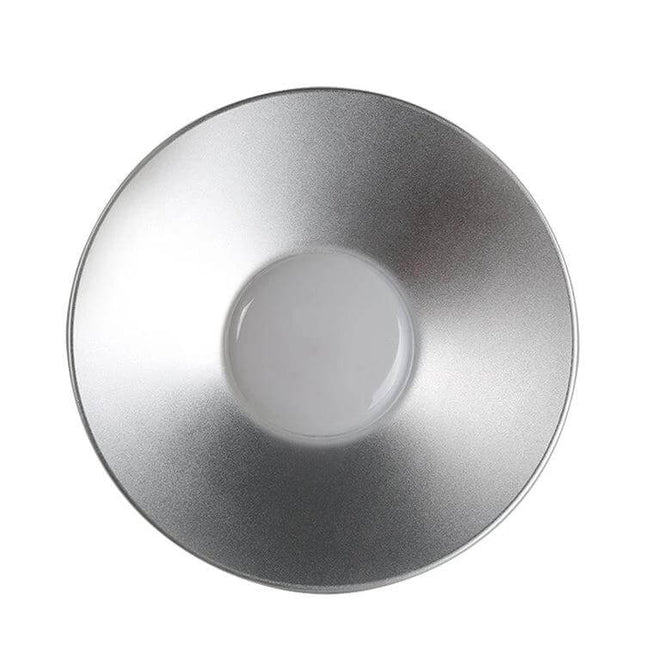 LED Mining Lamp Explosion-Proof Work Light For Warehouse – top-down view of silver thickened aluminum housing high-bay industrial LED work light