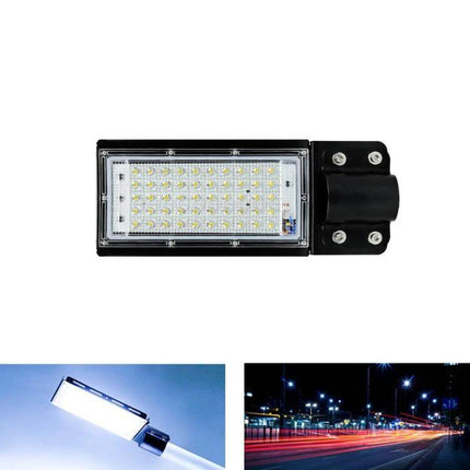 LED Outdoor Floodlight for Courtyard and Garden Use 50W or 100W black AL+PC housing, 120° beam, 50W/100W outdoor security and pathway lighting