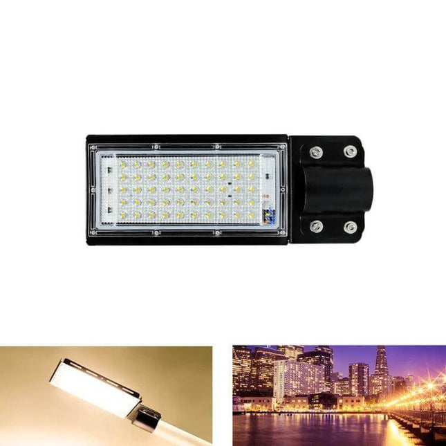 LED Outdoor Floodlight for Courtyard and Garden Use 50W or 100W rugged AL+PC 120° beam for driveways, entrances and garden borders