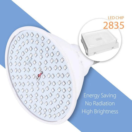 Led Plant Growth Lamp Floral Fill Light Indoor Use compact PC-aluminum LED grow light for seedlings and houseplants, energy-saving high-brightness