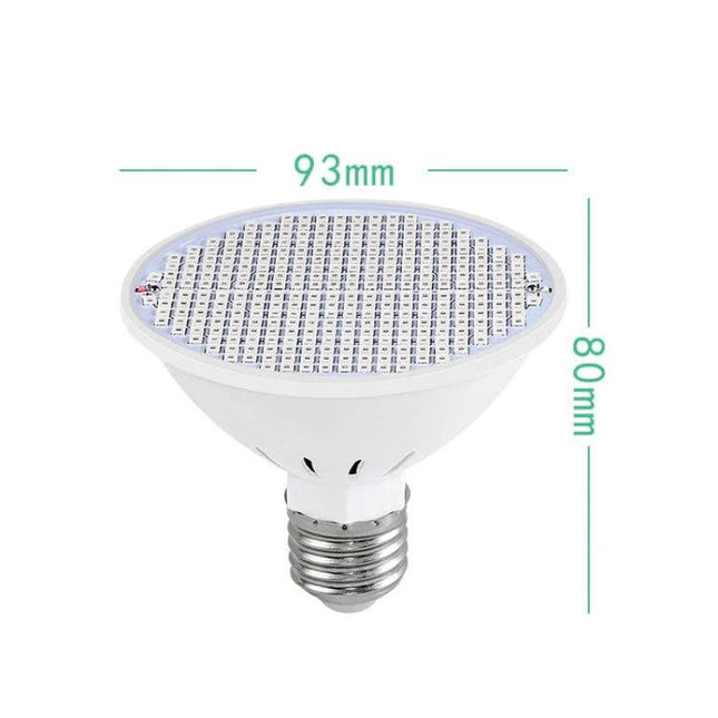 Led Plant Growth Lamp Floral Fill Light Indoor Use compact 93mm x 80mm LED grow bulb with PC-aluminum housing for seedlings herbs houseplants