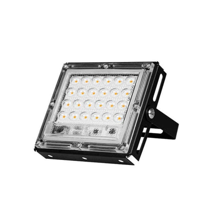 LED Plant Light Full Spectrum Growth Lamp, 144 Beads LED panel with aluminum shell and adjustable bracket for indoor seed starting and herbs