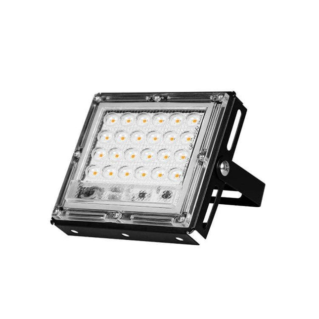 LED Plant Light Full Spectrum Growth Lamp, 144 Beads LED panel with aluminum shell and adjustable bracket for indoor seed starting and herbs