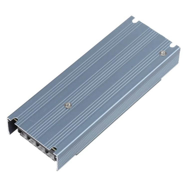 LED Power Supply For Indoor LED Strip Lighting At Home - slim aluminum 12V/24V driver with protection for under-cabinet and accent lighting