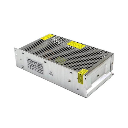 LED Regulated Switching Power Supply Aluminum Casing For LED Lighting — 12V 0–21A metal enclosure, ventilated casing for LED strips and signage