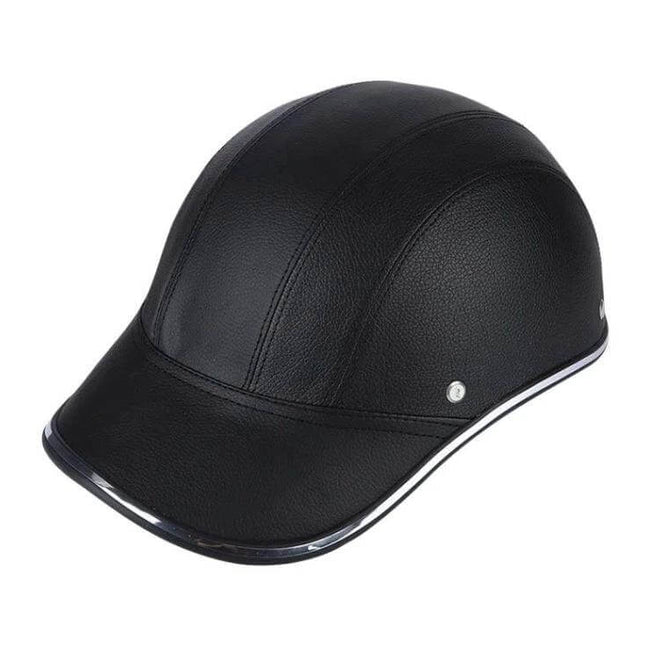 Lightweight Summer Half Helmet For Cycling Black Unisex - breathable ABS shell, 330g lightweight city cycling and skating helmet