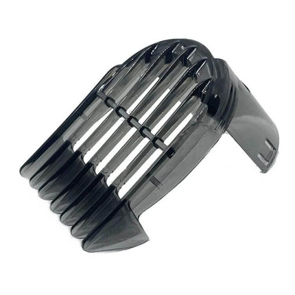Limit Comb for Philips Hair Clipper Durable Plastic - black clip-on guard for even head and beard trims