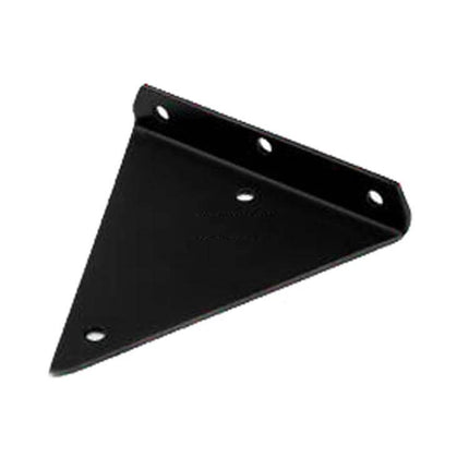 Load Bearing Invisible Triangle Wall Shelf Bracket 280x170mm Black slim cold-rolled steel bracket for hidden shelving, black finish