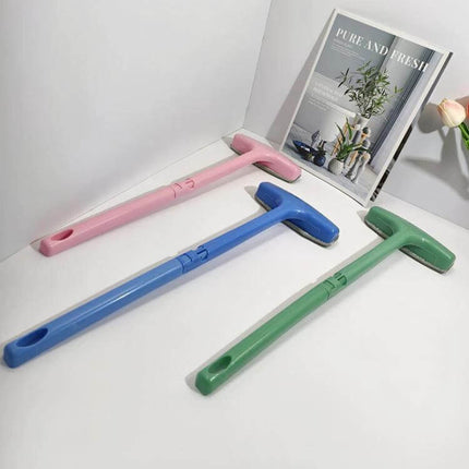 Long Handle Screen Cleaning Brush For Easy Dust Removal - pink blue green brushes with removable long handles and widened velvet heads for TVs monitors