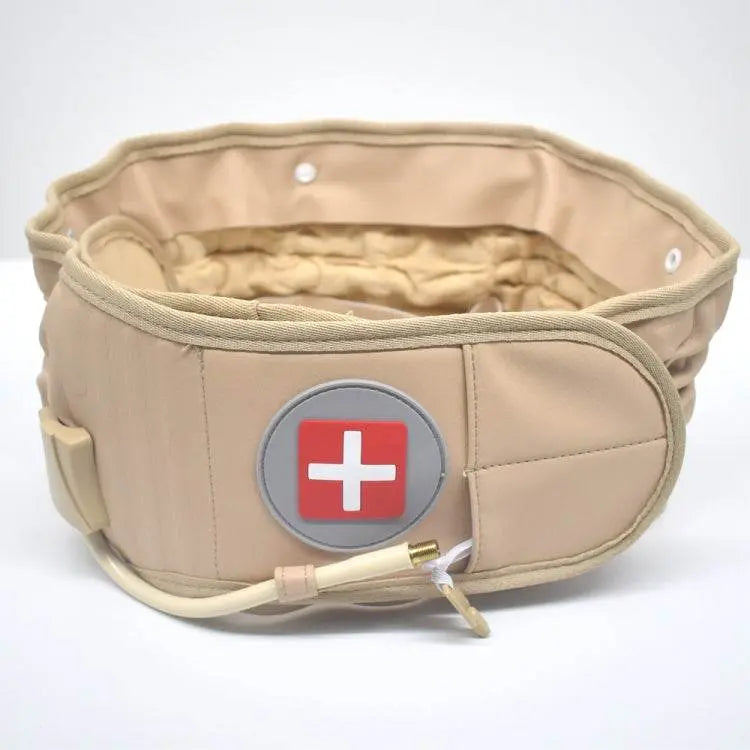 Lumbar Spine Inflated Traction Belt Lumbar Disc Khaki Support