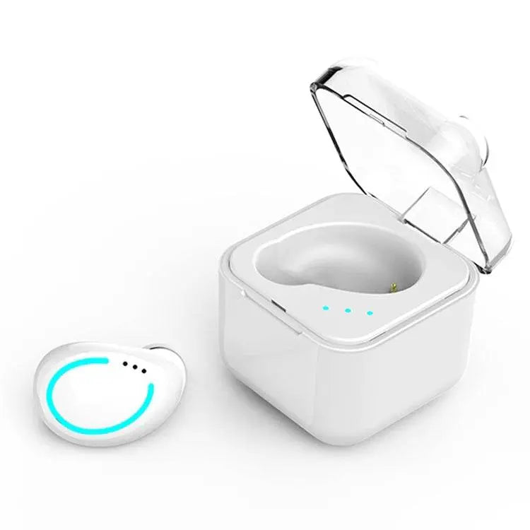 M-B8 Bluetooth 5.0 Mini Invisible In-ear Stereo Wireless Bluetooth Earphone with Charging Box