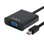 Mini DP to VGA (Black) / Black