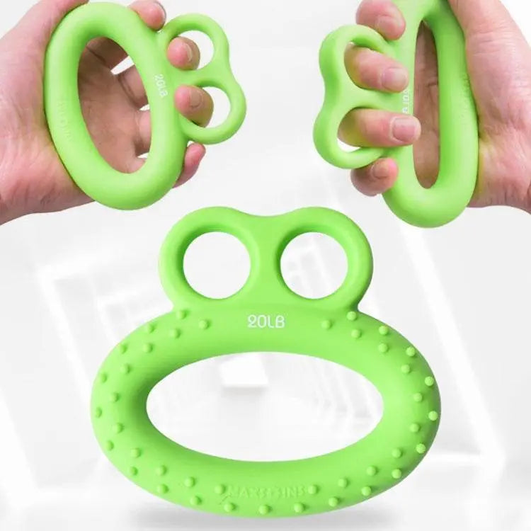 MAXSOINS MXO-DOUBLE-001 Frog Shape Finger Grip Trainer Tool