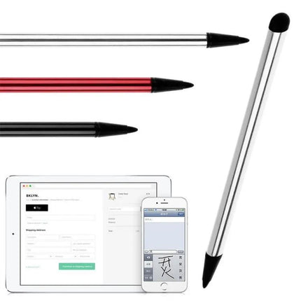 Dual-Tip Stylus Pen for Capacitive and Resistive Touch Screens