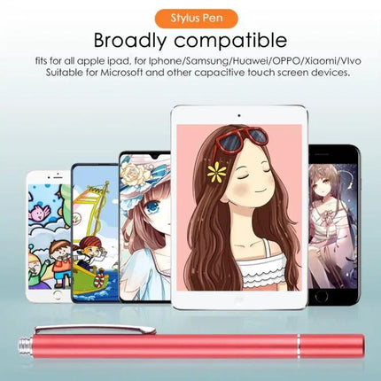 Ergonomic Silicone Disc Nib Stylus Pen for Touch Screen Writing