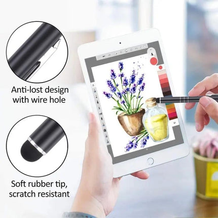 Universal Three Rings Stylus Pen for Mobile Phone Writing