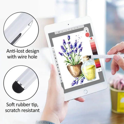 Universal Three Rings Stylus Pen for Mobile Phone Writing