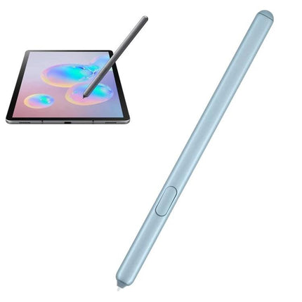 Sleek Stylus Pen for Writing and Annotating on Samsung Galaxy Tab S6 - light blue precision stylus for notes, sketches, and document editing