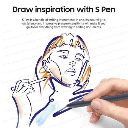 Ergonomic Stylus Pen for Everyday Writing on Samsung Galaxy Tabs