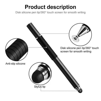 Versatile 2-in-1 Dual Touch Stylus Pen for Smartphones and Tablets | Syndmart