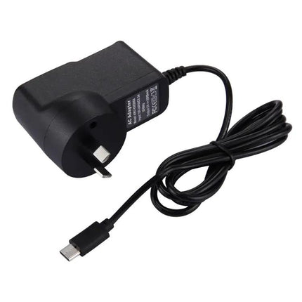 USB-C Charger with EU, UK, and AU Plugs for Smartphones and Tablets