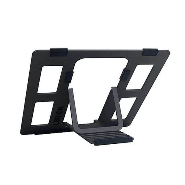 Lenovo Z2 Legion Adjustable Aluminum Laptop Cooling Stand in black aluminum with adjustable angle and silicone pads for improved airflow