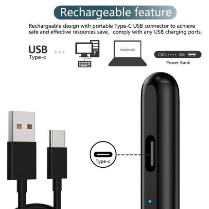 Stylus Pen for iPad - Perfect for Drawing, Writing, and Note-Taking, rechargeable Type-C USB stylus with smooth tip for iPad Pro sketching and note-taking