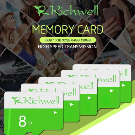 Richwell 32GB Class 10 Micro SD Card for Cameras and Devices