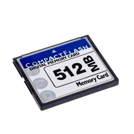 Compact Flash Card with 512MB Storage for Digital Devices - reliable 512MB memory card for cameras and industrial devices