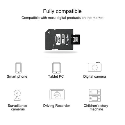 Eekoo 2GB Micro SD Memory Card for Everyday Device Storage - microSD with adapter, compatible with smartphones, tablets, cameras, dash cams, surveillance, kids story machines