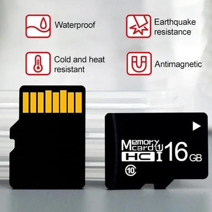 8GB Micro SD Card for Expanding Smartphone Storage - compact, waterproof, cold/heat and antimagnetic resistant microSD image