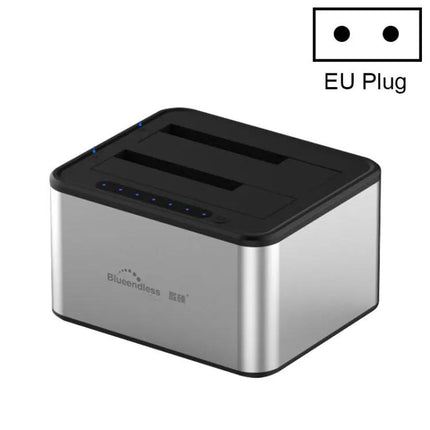 Blueendless 2-Bay Hard Drive Dock for Secure Data Cloning