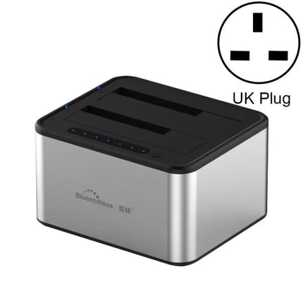 Blueendless 2-Bay Hard Drive Dock for Secure Data Cloning