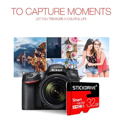 Stickdrive 32GB Micro SD Card for Everyday Data Storage - durable microSD for full HD photos and videos