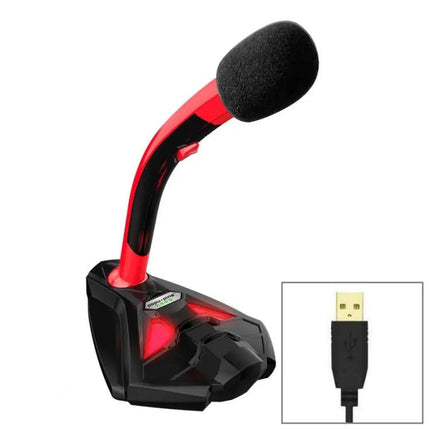 Compact USB Microphone Stand for Daily Home Streaming and Calls