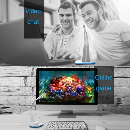 Compact USB Microphone for Everyday Online Communication and Recording - compact plug-and-play mic for video chat and online gaming