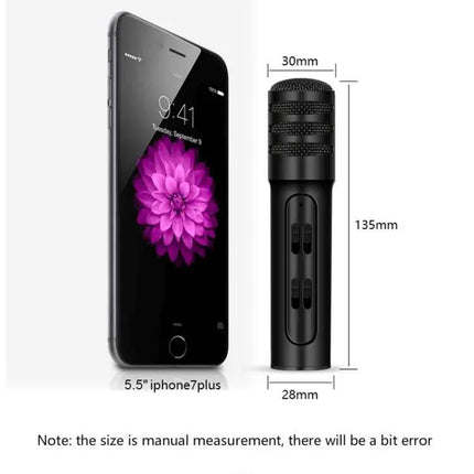 Compact Microphone for Home Karaoke and Daily Singing Practice