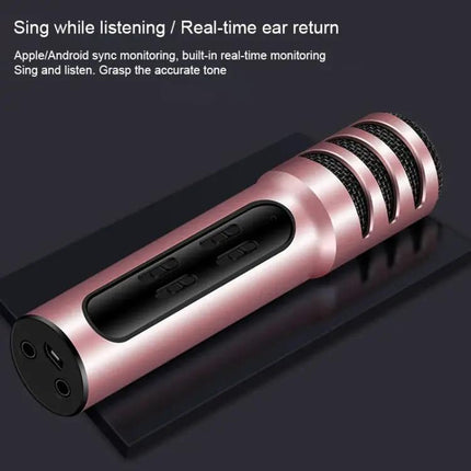 Compact Microphone for Home Karaoke and Daily Singing Practice
