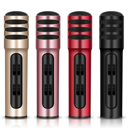 Compact Microphone for Home Karaoke and Daily Singing Practice