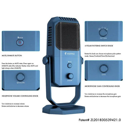 Yanmai Condenser Microphone for Everyday Home Recordings