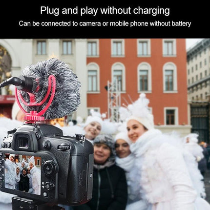 YICHUANG Microphone for Clear Daily Conversations at Home mounted on camera for noise-reduced video calls and outdoor vlogging
