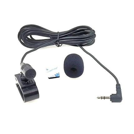 A Practical Clip-On Microphone for Your Car's Daily Commutes - 3m cable clip-on mic for clear hands-free calls and reduced road noise