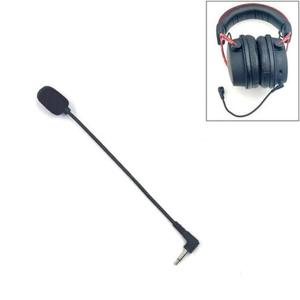Practical Microphone for Everyday Gaming and Live Streaming Activities - detachable boom mic with 3.5mm jack for headset use