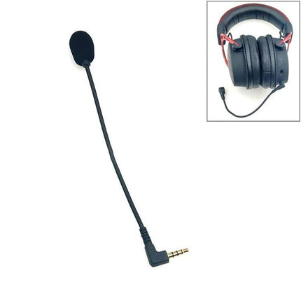 Compact Microphone for Daily Gaming and Streaming Sessions attached detachable boom mic with 3.5mm jack for headsets