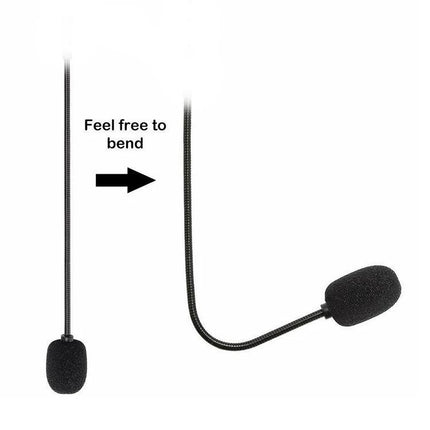 Compact Microphone for Daily Gaming and Streaming Sessions - flexible omnidirectional gooseneck mic with foam windscreen for clear in-game chat and streaming audio