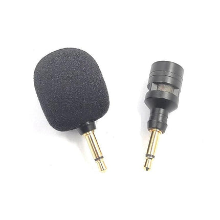 Mini Microphone for Everyday Phone Calls and Gaming Sessions – compact plug-in mic with windscreen for clear calls and gaming voice chat