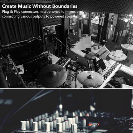 Ideal Cable for Connecting Microphones in Daily Setups - XLR 3-pin cable linking microphone to mixer for home recording, live performance, podcasting