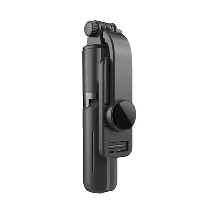 Versatile Tripod for Capturing Everyday Phone Moments - compact black foldable selfie stick and phone holder for stable video calls and photos