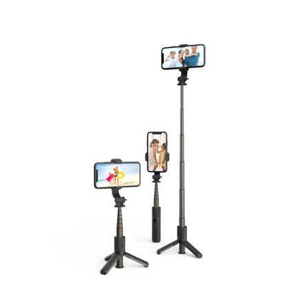 Versatile Tripod for Capturing Everyday Phone Moments - compact selfie stick, phone holder and stable stand for family photos and video calls